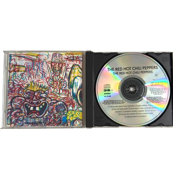 Red Hot Chili Peppers CD 1984 Self-Titled Debut • EMI USA • Made in Holland Rare - Picture 3 of 7